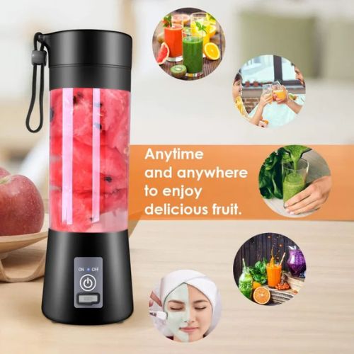 Portable USB Rechargeable Blender – Fresh Smoothies Anytime, Anywhere