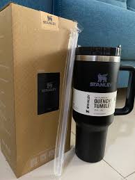 Black Stanley 40 Oz Stainless Steel Tumbler